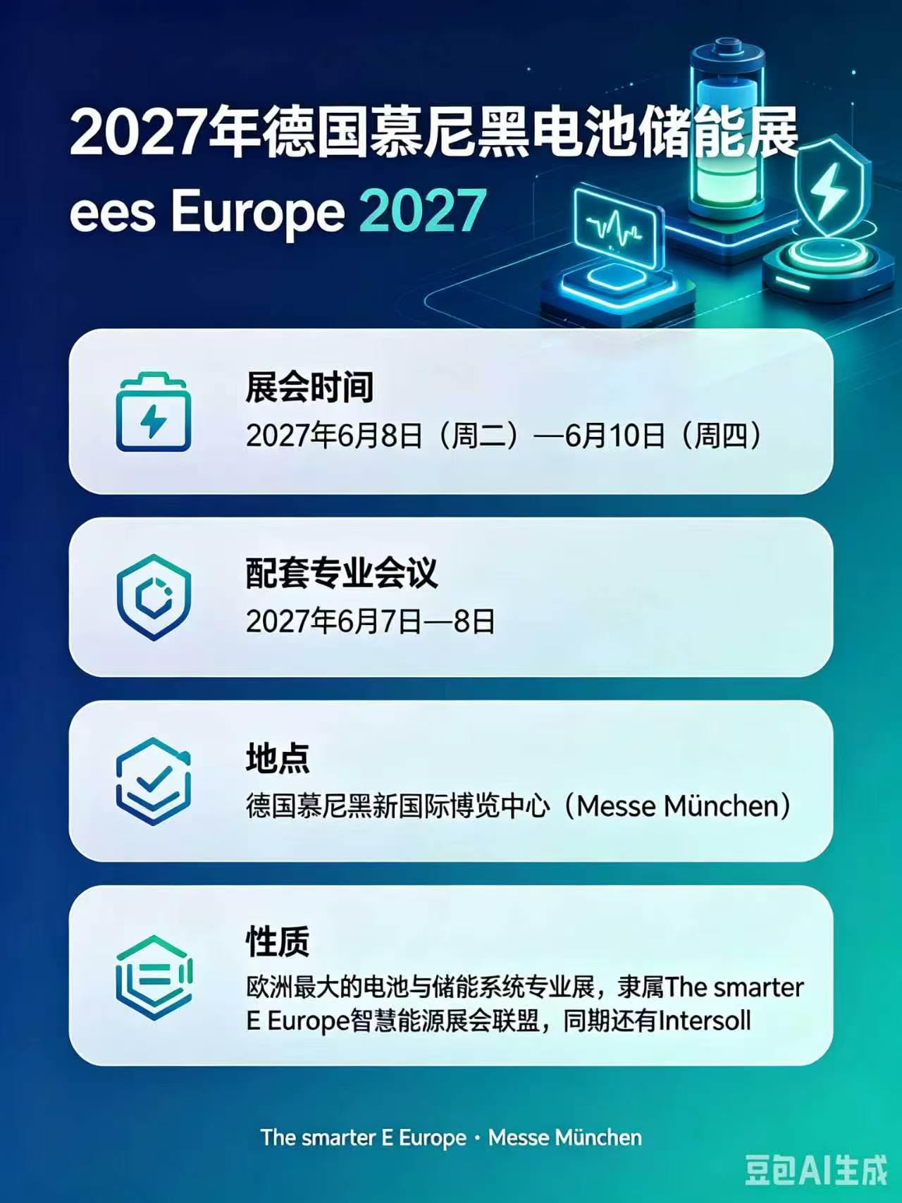 德国慕尼黑充电桩展